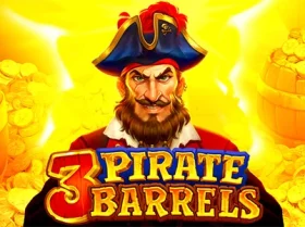 3 Pirate Barrels